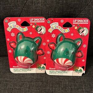 NEW 🆕 TWO Original Squishmallows Green Lip Balm Special Limited Edition Holidays